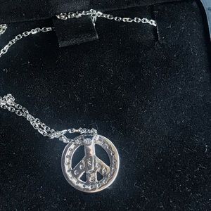Phillips Frankel Jewelry - 14K Phillips Frankel Peace Sign Necklace Phillips Frankel Jewelry - 14K Phillips Frankel Peace Sign Necklace